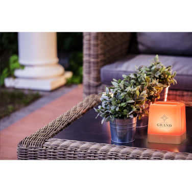 Logo trade promotional giveaway photo of: Grundig Lumo Solar Table Lamp