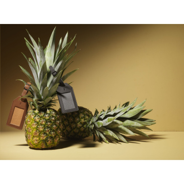 Logotrade promotional gifts photo of: Vegan Pineapple Leather Luggage Tag