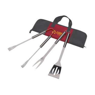 Logo trade promotional giveaways picture of: BBQ-Kit set