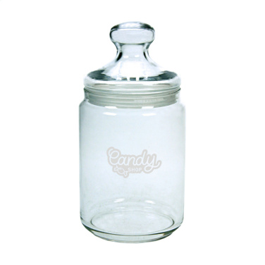 Logotrade promotional item picture of: Dolci Candy jar 1 L