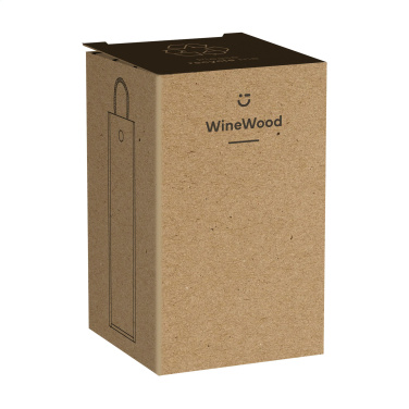 Logo trade promotional merchandise picture of: WineWood wine box