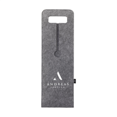 Logotrade promotional gifts photo of: Wine Bag-to-Give GRS RPET