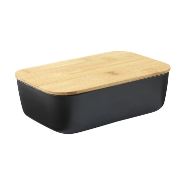 Logotrade promotional item image of: Midori Bamboo Lunchbox