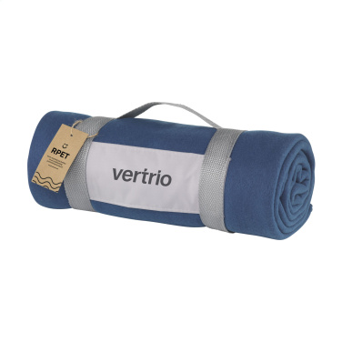 Logo trade promotional item photo of: SuperSoft RPET (180 g/m²) fleece blanket