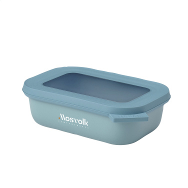 Logotrade promotional gift picture of: Mepal Cirqula multi use rectangular bowl 500ml lunchbox