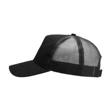 Logo trade business gift photo of: Trucker Recycled Cotton cap