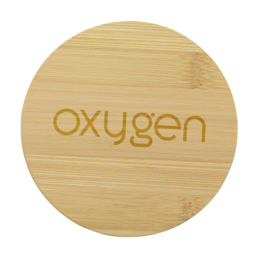 Logotrade promotional product picture of: Bamboo Coaster Set