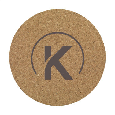 Logo trade promotional gifts image of: Cork Coaster Set