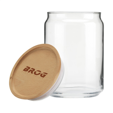 Logotrade promotional giveaways photo of: Wood Jar Storage