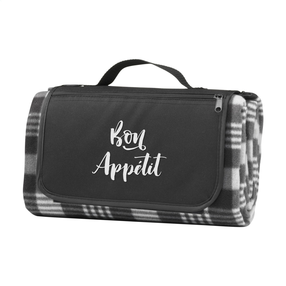 Logo trade business gifts image of: MacBlanket GRS Picnic Blanket