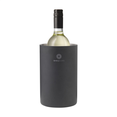 Logo trade promotional merchandise picture of: CoolSteel RCS Recycled Steel wine cooler