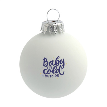 Logotrade corporate gifts photo of: Christmas Bauble Ø 6 cm - Made in Europe