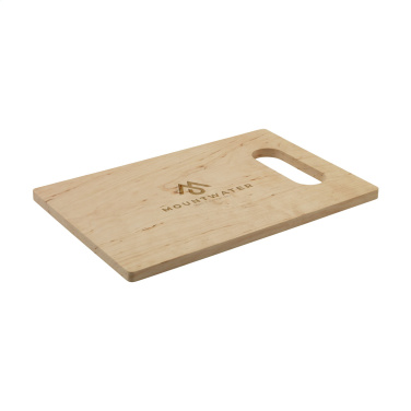Logo trade promotional giveaways picture of: Alder Wood Chopping Board Open Grip