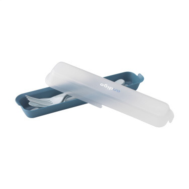 Logo trade promotional merchandise picture of: Outdoor 3-piece Cutlery Set