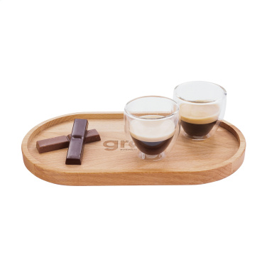 Logo trade promotional item photo of: Harmony Serving Tray Oval
