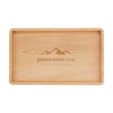 Logo trade promotional merchandise image of: Harmony Serving Tray Rectangle
