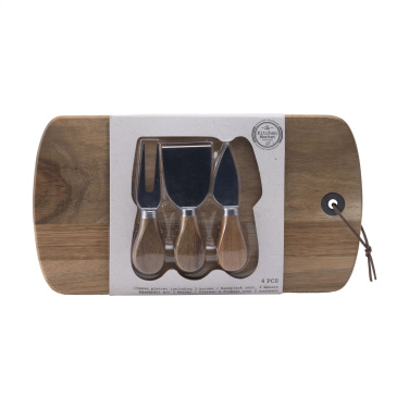 Logo trade promotional products image of: Cheese Platter Set 4-pcs