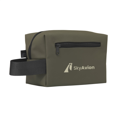 Logo trade corporate gift photo of: LeLennon RCS Recycled PU Toiletry Bag