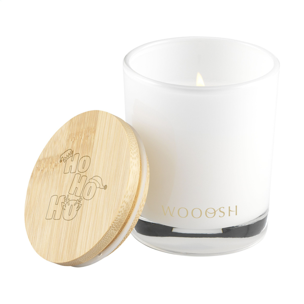 Logo trade promotional product photo of: Wooosh Scented Candle Sweet Vanilla X-Mas