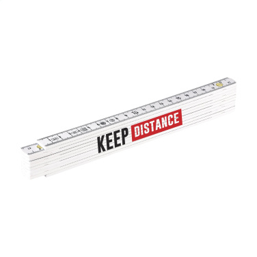 Logo trade advertising products image of: Metric folding ruler