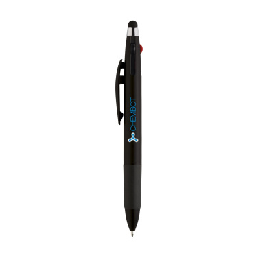 Logo trade advertising products picture of: Triple Touch stylus pen