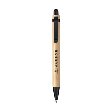 Logo trade advertising products image of: Boston Bamboo pen