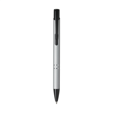 Logo trade advertising products image of: Ebony Rubberised pen