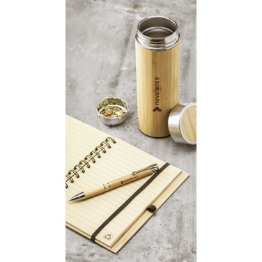 Logotrade corporate gift image of: Ebony Bamboo pen