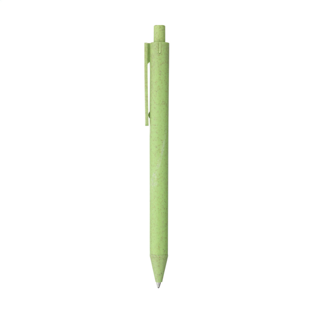 Logo trade promotional items image of: Wheat-Cycled wheat straw pen