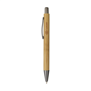 Logo trade promotional product photo of: Sento Bamboo pen