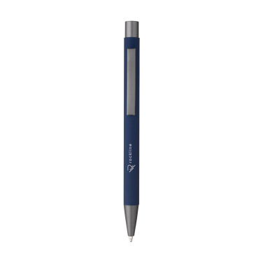 Logo trade promotional products picture of: Brady Soft Touch Recycled Alu pens
