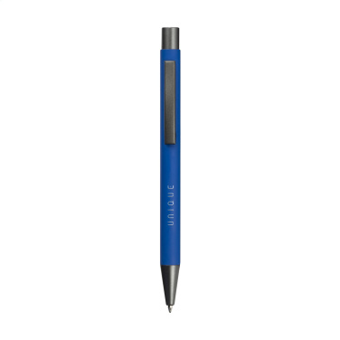 Logotrade promotional item image of: Brady Soft Touch Recycled Alu pens