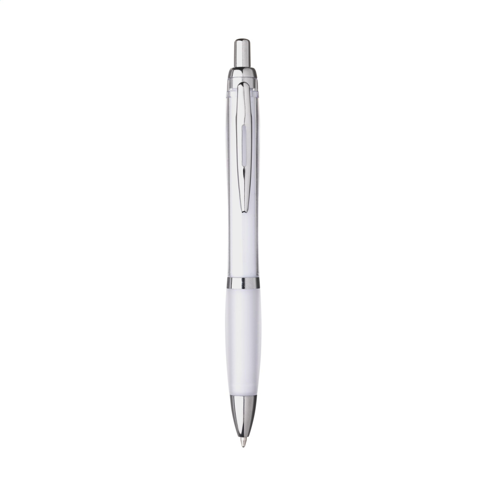 Logo trade promotional products picture of: Athos Solid GRS Recycled ABS pen