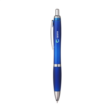 Logotrade advertising product picture of: Athos Solid GRS Recycled ABS pen