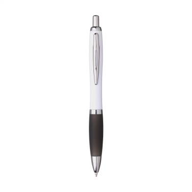 Logo trade promotional merchandise picture of: Athos Trans GRS Recycled ABS pen