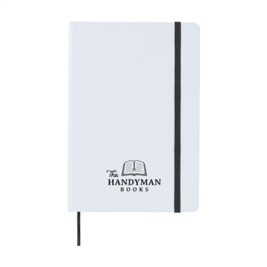 Logo trade promotional products picture of: WhiteNote A5 Paper notebook
