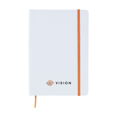 Logotrade promotional merchandise picture of: WhiteNote A5 Paper notebook