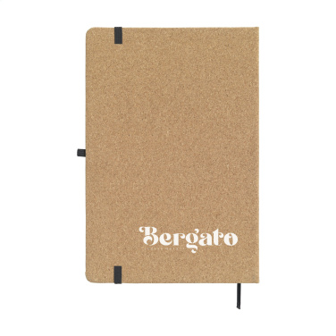 Logo trade promotional items picture of: CorkNote A5 Paper notebook