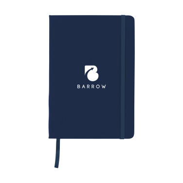 Logo trade promotional gifts image of: BudgetNote A5 Blanc Paper notebook