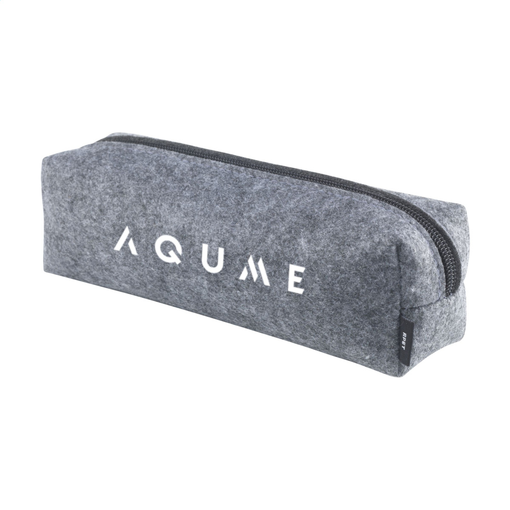 Logotrade advertising product picture of: Pencil Case GRS RPET Felt