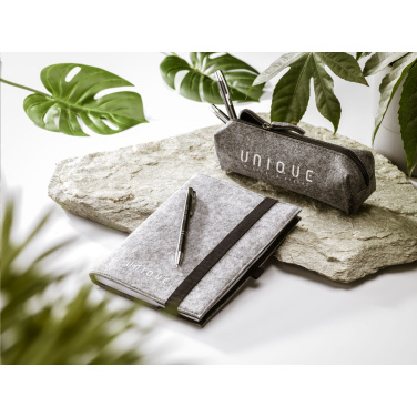 Logo trade promotional gift photo of: Pencil Case GRS RPET Felt