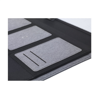 Logo trade advertising products image of: Quest Portfolio RCS RPET A4  document folder