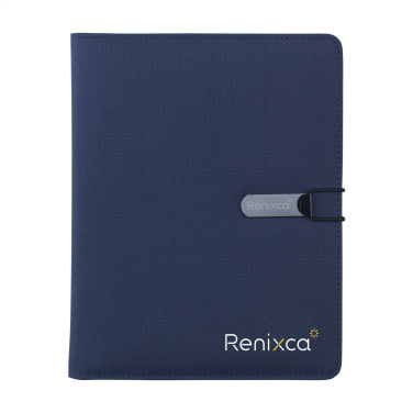 Logo trade corporate gifts image of: Quest Portfolio RPET A5 document folder