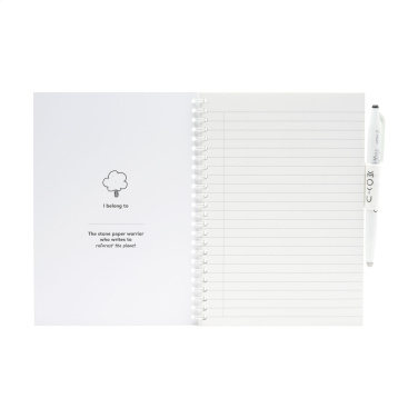 Logotrade corporate gift image of: MOYU Erasable Stone Paper Notebook SoftCover 18 pages
