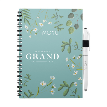 Logotrade promotional item image of: MOYU Erasable Stone Paper Notebook Custom SoftCover
