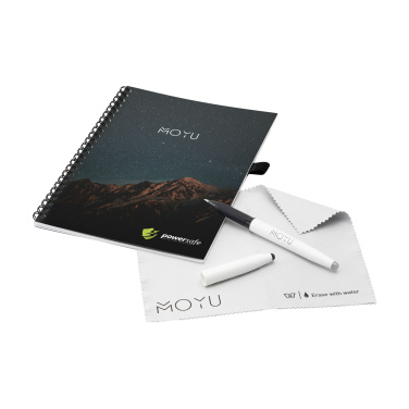 Logo trade promotional gifts picture of: MOYU Erasable Stone Paper Notebook Custom SoftCover