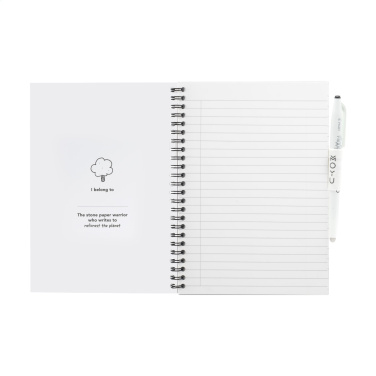 Logotrade promotional giveaways photo of: MOYU Erasable Stone Paper Notebook Custom SoftCover