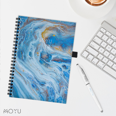 Logotrade advertising product picture of: MOYU Erasable Stone Paper Notebook Custom SoftCover