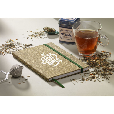Logotrade promotional gift image of: TeaGround Cork Paper Notebook A5