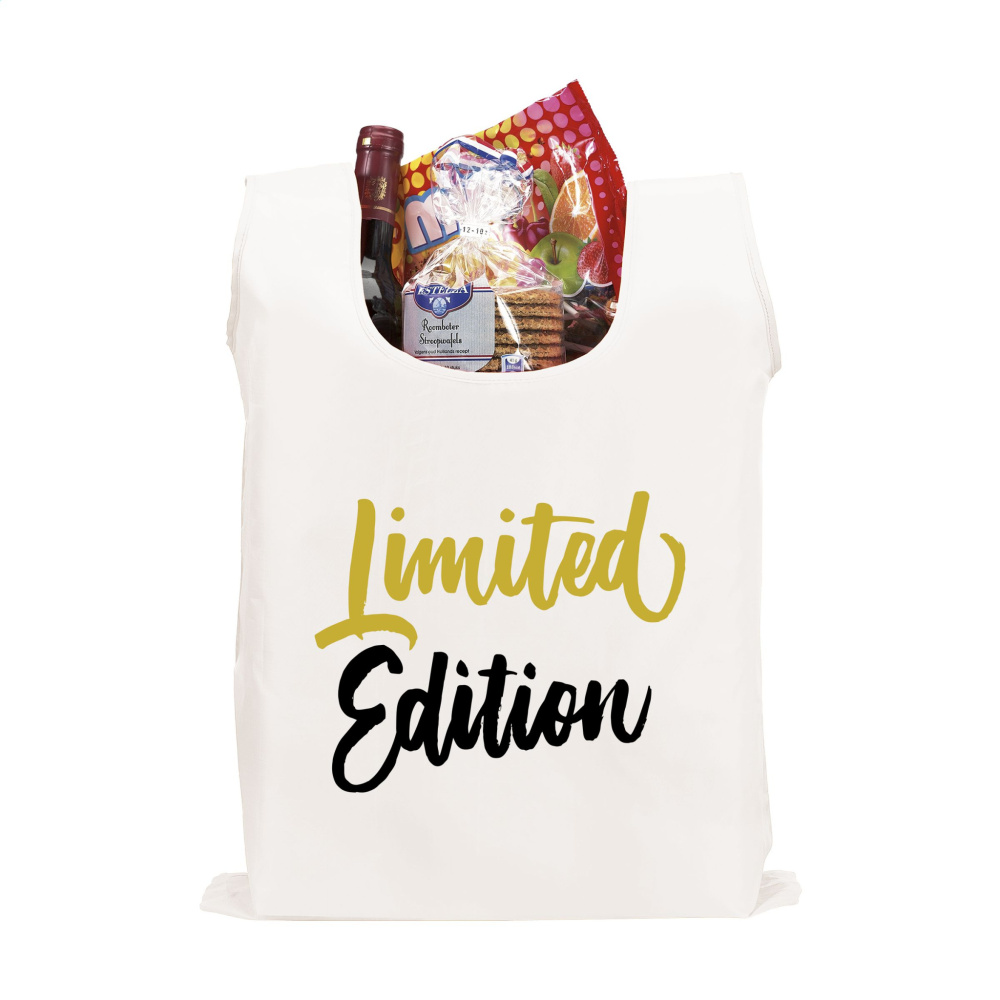 Logo trade business gift photo of: ShopEasy foldable shoppingbag